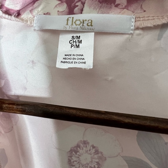 Flora Nikrooz Brenna Matte Satin Wrap Robe - Picture 8 of 8